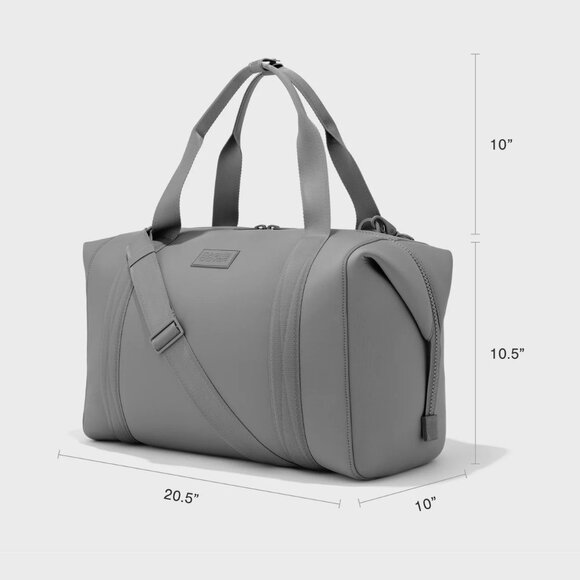 Dagne Dover Landon Neoprene Carryall Bag in Storm, XL - Picture 11 of 11